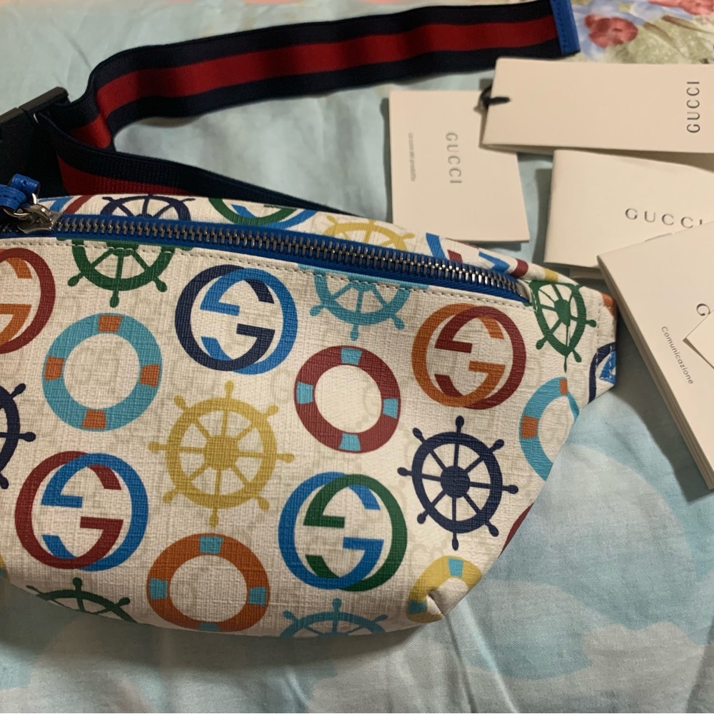 Gucci Children or Women Belt Bag/ Bum Bag can used as a chest bag